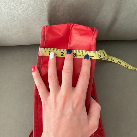 NEW Lululemon Limited Edition Red & Silver Small Tote Bag - Picture 5 of 8